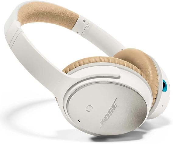 Bose QuietComfort 25 Acoustic Noise Cancelling Headphones (Apple Devices, White)