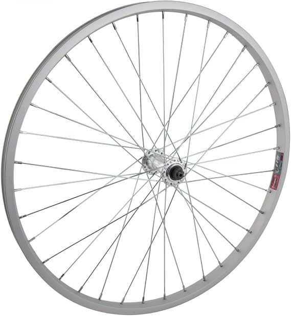 WheelMaster Front Bicycle Wheel 24 x 1.75 36H, Alloy, Quick Release, Silver