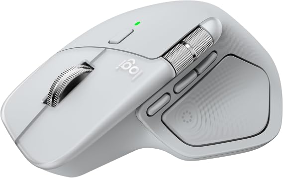 Logitech MX Master 4 for Mac, Ergonomic Bluetooth Mouse