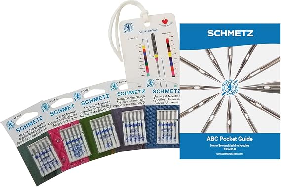 Piecing & Quilting Sewing Machine Needle Bundle, Assorted Needles & Sizes