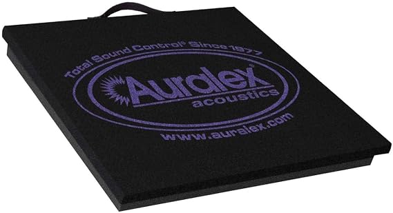 Auralex BabyGRAMMA V2 Isolation Riser, 1.75 x 15 x 15 inches, for Guitar Amps and Speakers
