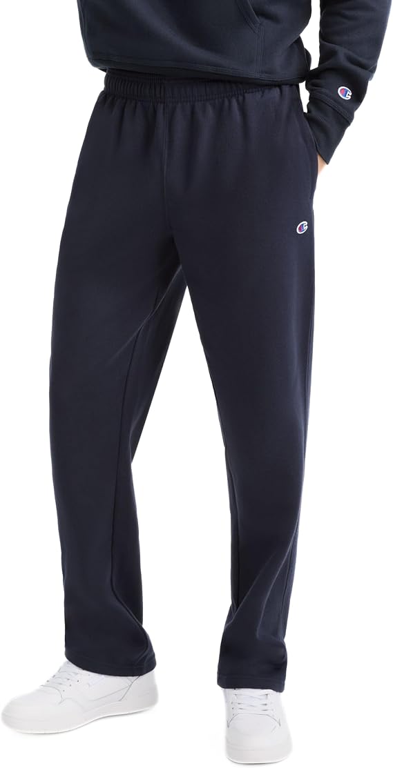 Champion Men's Sweatpants, Fleece, Open-Bottom Sweatpants for Men (Reg. Or Big & Tall) Sweatpants