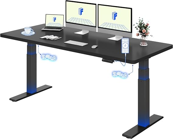 FLEXISPOT Electric Standing Desk BIG MAX 200KG Height Adjustable