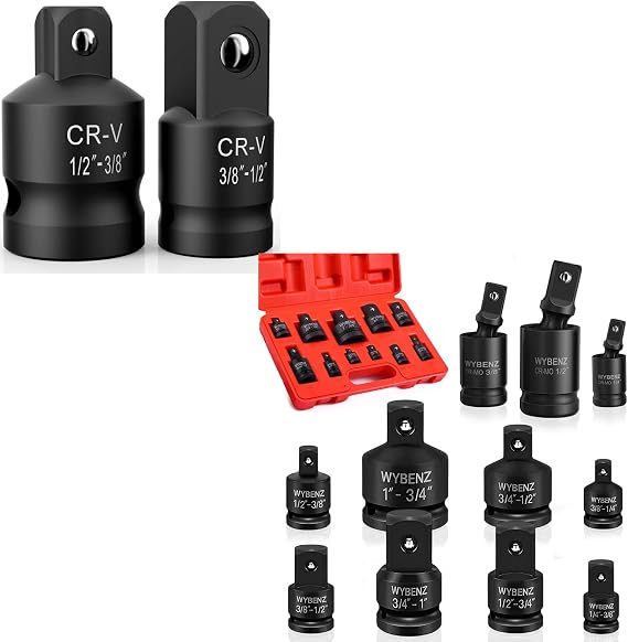 2PCS and 11PCS Impact Socket Adapter