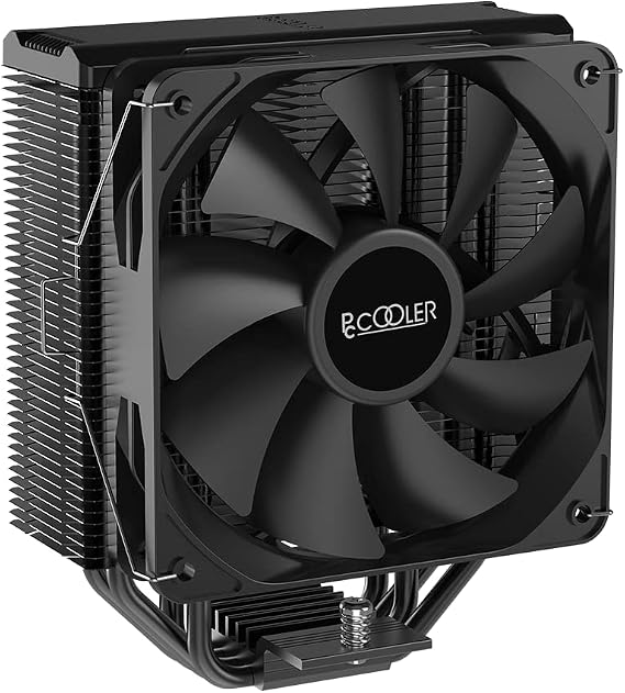PCCOOLER Paladin EX400 Premium CPU Cooler, PWM 130mm Fan, 180W TDP CPU Air Cooler, Nickel-Plated Anti-oxidant Protective Layer AM4 CPU Cooler for AM5, Ryzen, Intel LGA 1700/1200/115X (Paladin EX400)