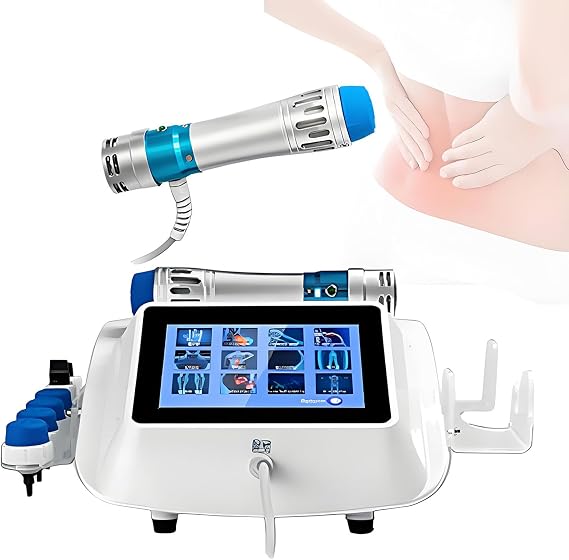 Ed Shockwave Therapy Device,Professional Shock Wave Massager, High Efficiency Tissue Regeneration & Muscle Relaxation,Multifunctional Physiotherapy Equipment