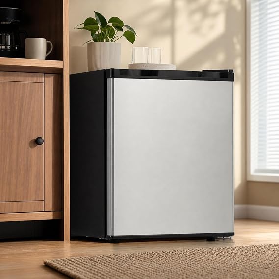 45L Table Top Mini Fridge, Compact Refrigerator with Uniform Quick Cooling
