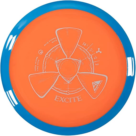 Axiom Discs Neutron Excite Distance Driver Golf Disc [Colors May Vary]