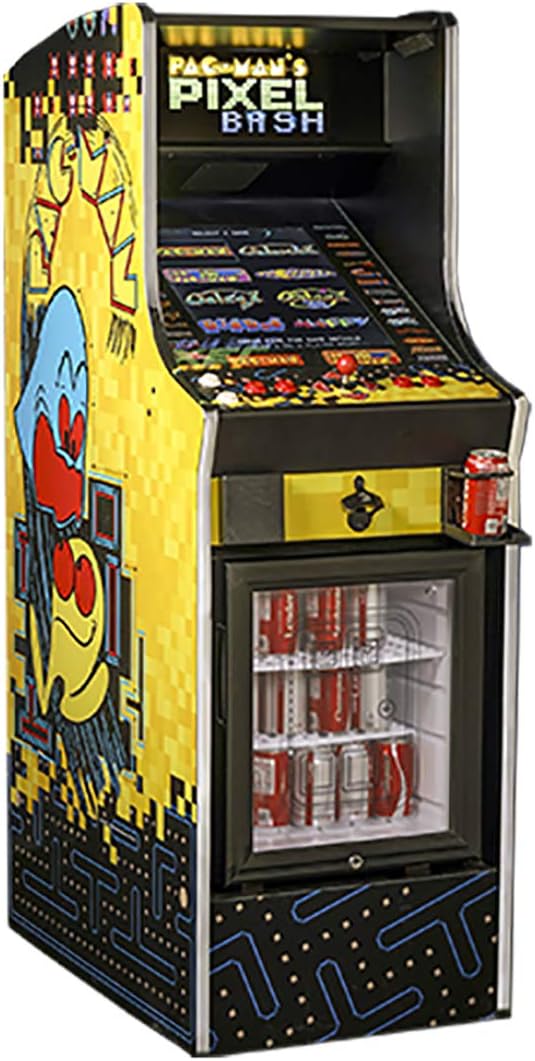 Namco Pac-Man Pixel Bash Arcade Game Machine with Chill Cabinet