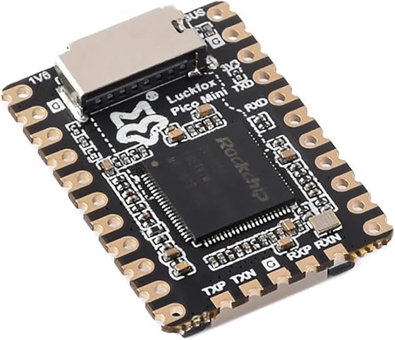 Luckfox Pico Mini RV1103 Linux Micro Development Board Kits Integrates ARM Cortex-A7 with Supports Mini CSI, GPIO, UART, SPI, I2C, USB, etc. with 128MB Flash