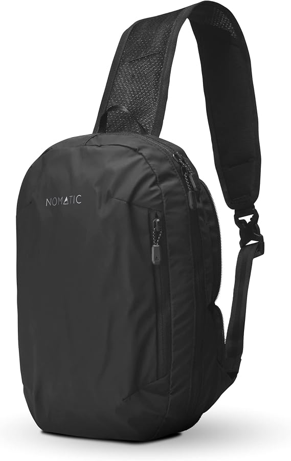 NOMATIC Navigator Collapsible Sling 6L- Crossbody Bag for Traveling, Biking and Hiking, Small Travel Backpack Sling