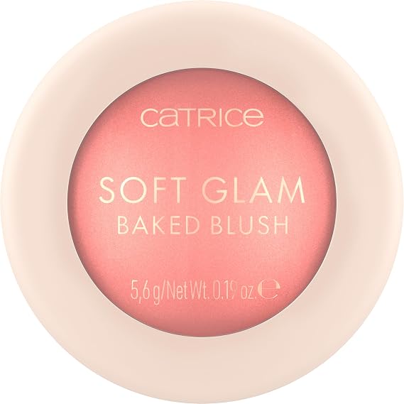 Catrice Soft Glam Baked Blush, Luminous Powder Flush (010 On Cloud Pink)