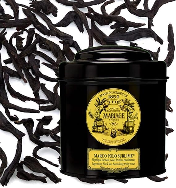 'Mariage Freres - Marco Polo Sublime - Black Classical Sealed 3.52oz / 100gr Canister/tin