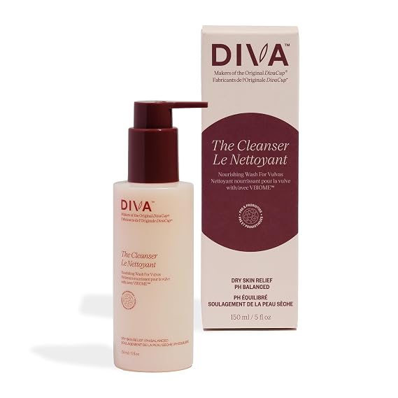 DIVA Cleanser, Plant-Based Daily Vulva Wash, 150 mL