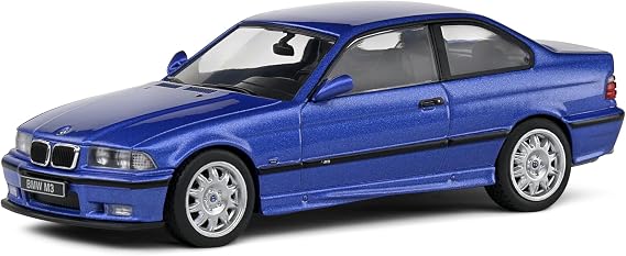 Solido 1:43 Scale Diecast BMW E36 COUPE M3 Estoril Blue 1999 Model S4315202