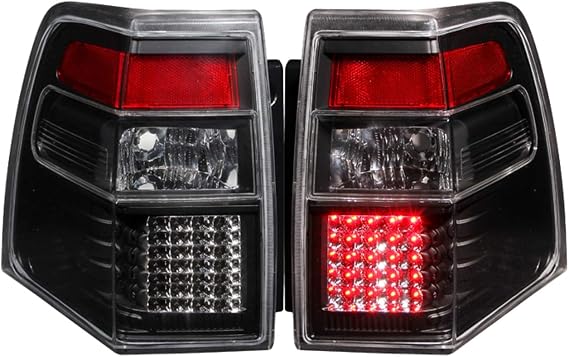 Anzo USA 311110 Ford Expedition Black LED Tail Light Assembly - (Sold in Pairs)