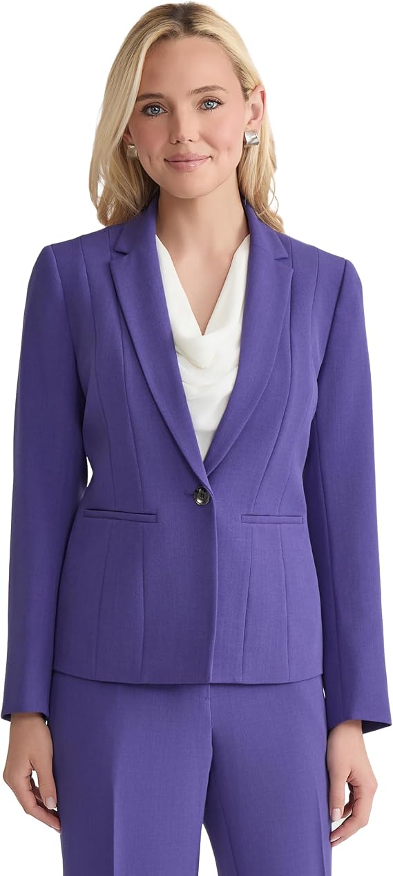 Kasper Women's One Button Blazer