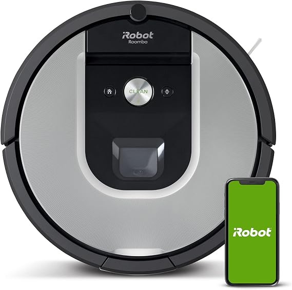 iRobot Roomba Max 705 Combo Robot Vacuum & Mop + AutoWash Dock – Extending self-cleaning Roller Mop, Retractable Cover, Dual Brushes, Self-empties, Heat-Washes & Dries, Avoids Obstacles, LiDAR (Grey)