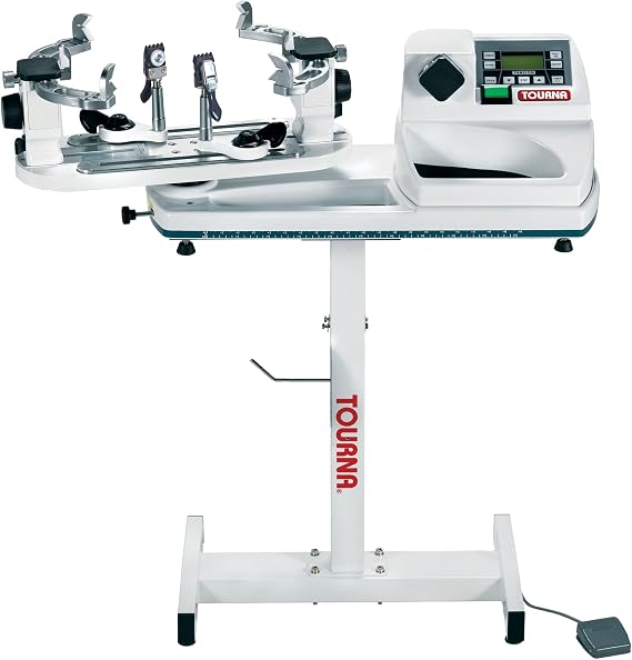 Tourna 650-ES Constant Pull Precision Tennis Stringing Machine, White