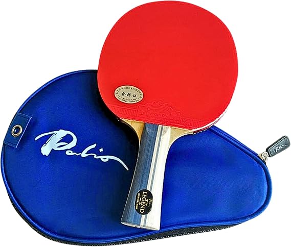 Palio Legend 2.0 Table Tennis Racket & Case | ITTF-Approved Advanced Ping Pong Paddle | Maximum Power, Speed & Spin