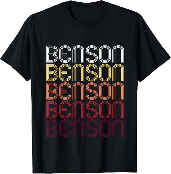 Benson, NC | Vintage Style North Carolina T-Shirt T-Shirt