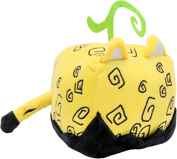 Blox Fruit Plush 6" Blox Plush Toy Stuffed Animal Cushion Toy Collector Gift for Kids Fan Christmas Birthday Leopard