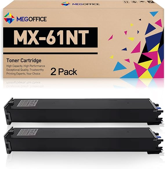 MX61NT MX-61NT MX-61NTBA Toner Cartridge for MX-2651 2 Black