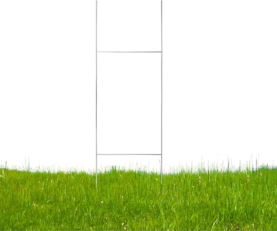 Yard Sign Stakes 30x10 - H Stakes for Yard Signs, 5 Pack