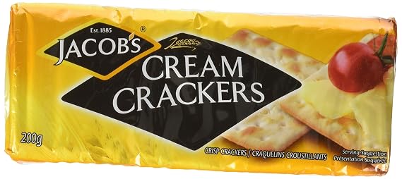 Jacobs Crackers Cream, 7.05 Ounce