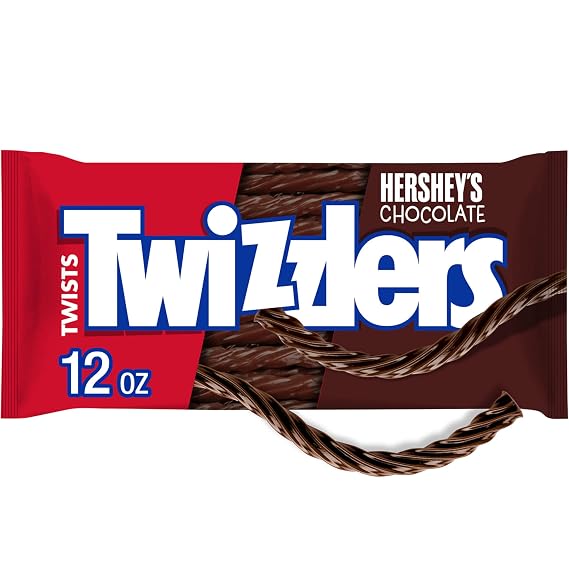 TWIZZLERS Twists, Chocolate Flavor (12-Ounce Bag)