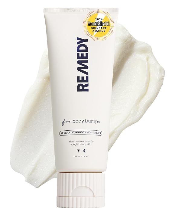 REMEDY KP Body Moisturizer, Exfoliating and Moisturizing Lotion