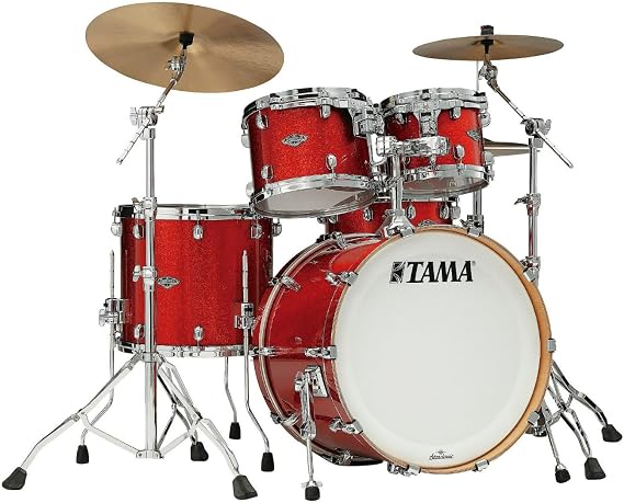 TAMA Starclassic Walnut/Birch 4-Piece Shell Pack (Garnet Red Sparkle)