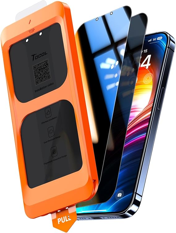 TOCOL for iPhone 13 Pro Max/iPhone 14 Plus Privacy Screen Protector