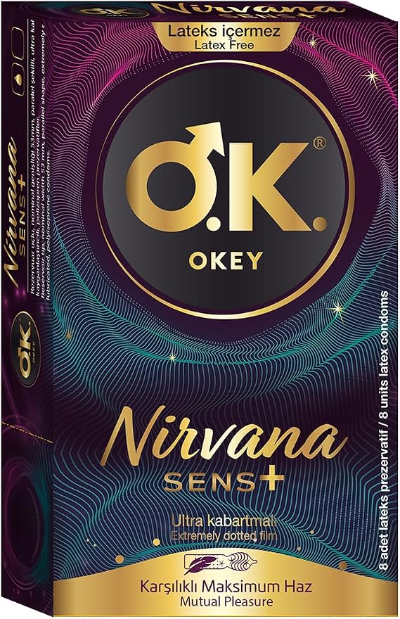 Okey Nirvana Sens Prezervatif 8 Adet