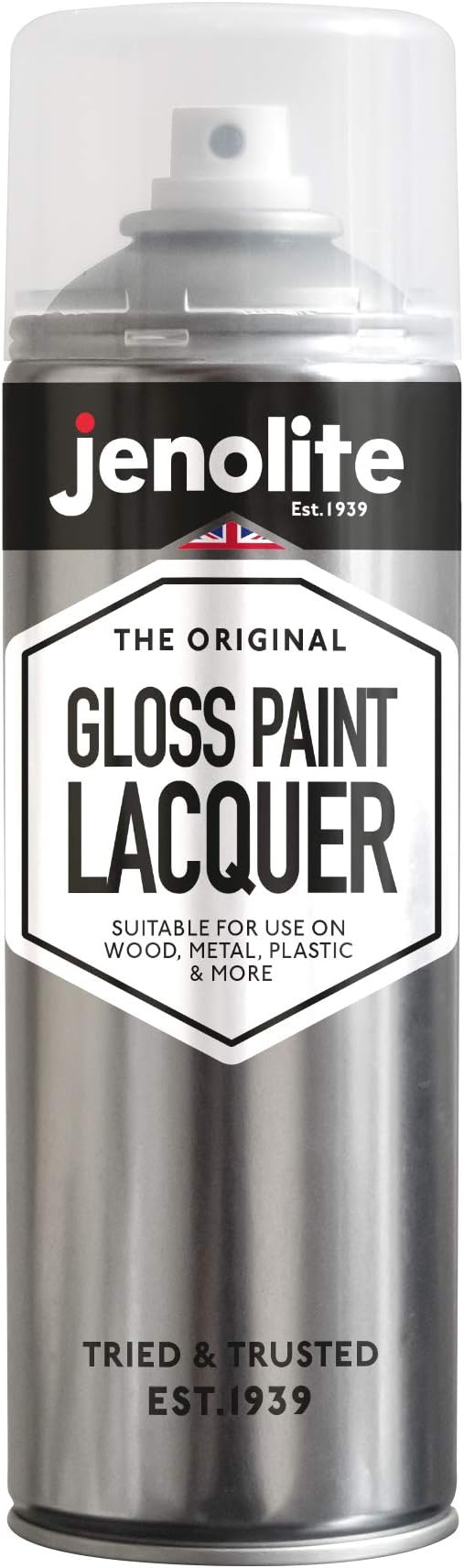 JENOLITE Clear Gloss Lacquer | Crystal Clear Finish | Enhances & Protects Surface and Paintwork from Corrosion & UV Damage with Non-Yellowing Sealer | 500ml (16.9fl oz)