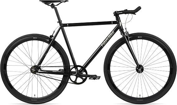 FabricBike Original – Fixed Gear Bike, 28 inches, Fixie Bike, Single Speed, Frame Hi-Ten Acier, 10.45kg (M size).