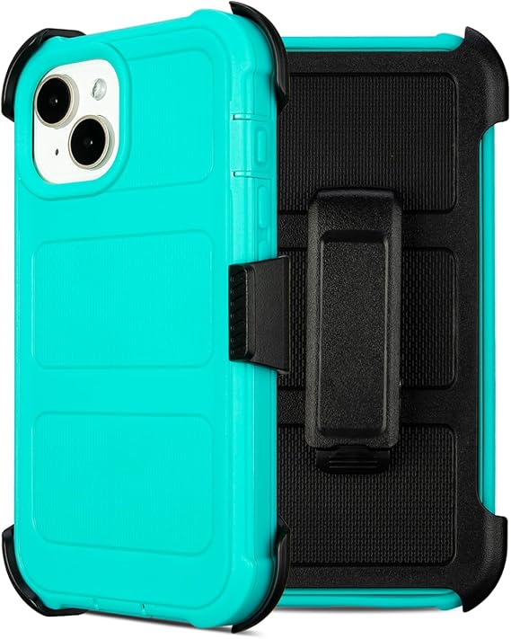 for Holster Case iPhone 13 Case with Belt Clip Kickstand Dustproof Port