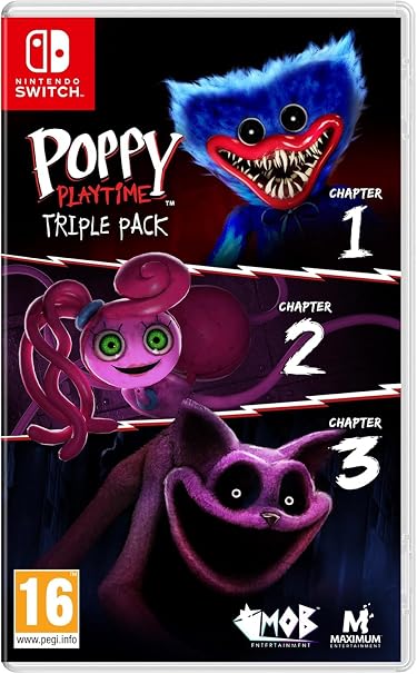 Poppy Playtime Triple Pack - Compatible for NS - UK PAL