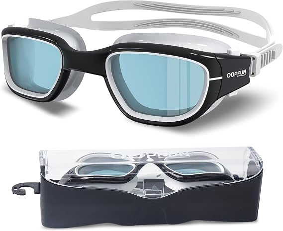 Swimming Goggles Adult Swim Goggles for Men Women Anti Fog Anti UV No Leakage Clear Vision