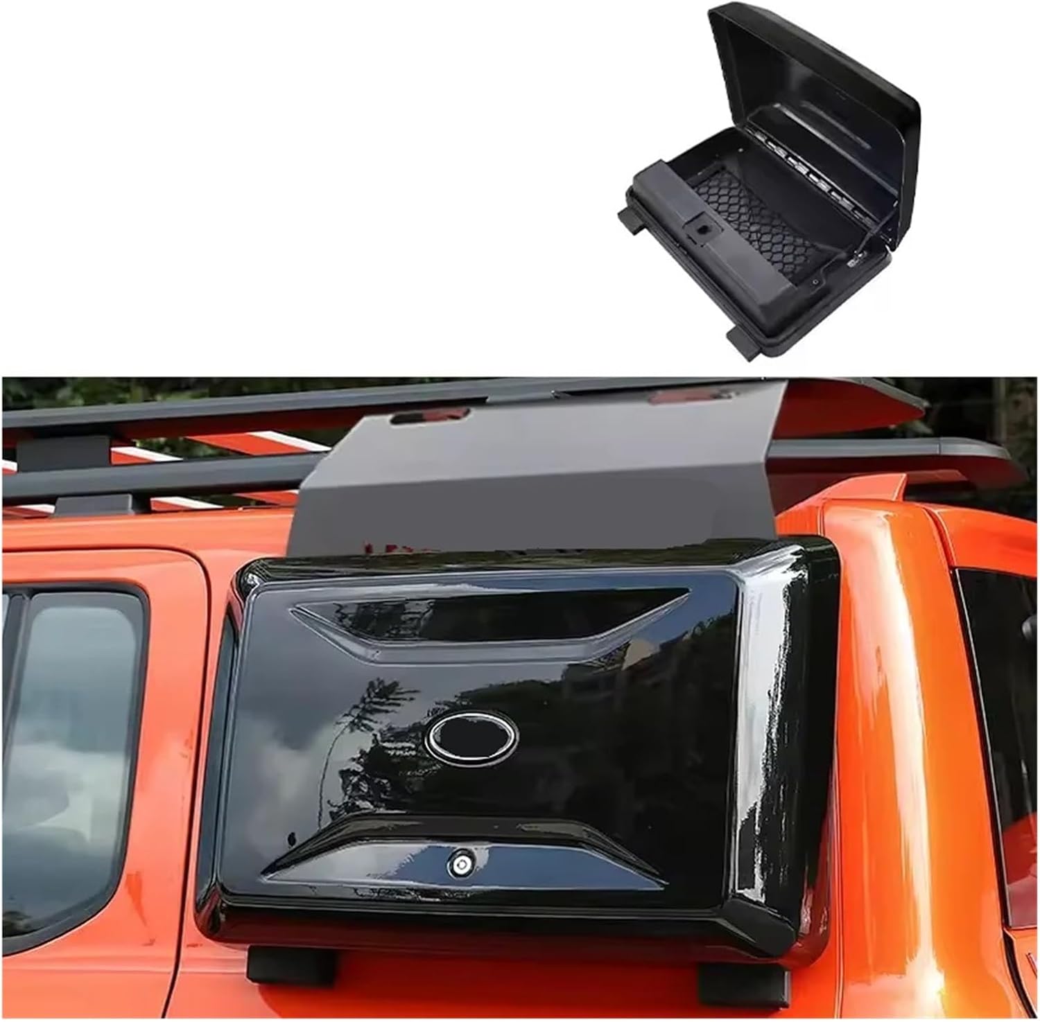 Alloy Aluminum No Drilling Compatible for Tank 300 Roof Rack Car Accessories Side Step Ladder Roof Rack GWM Compatible for Tank 300Black Schoolbag