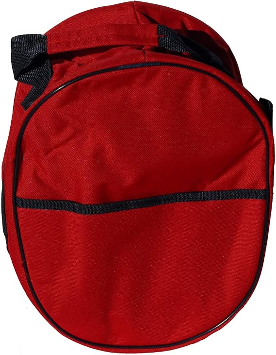 Rhinegold ESSENTIAL HORSE RIDING HAT BAG – Durable Cordura Nylon, Full Zip, Strengthened Handles, Spacious Storage for Equestrian Gear, Pink, Red, Navy or Black