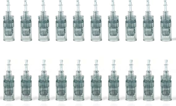 20 PCS Microneedling Pen Cartridges for Dr Pen M8, M7S, Easy Use for Home(16 Pin,36 pin)