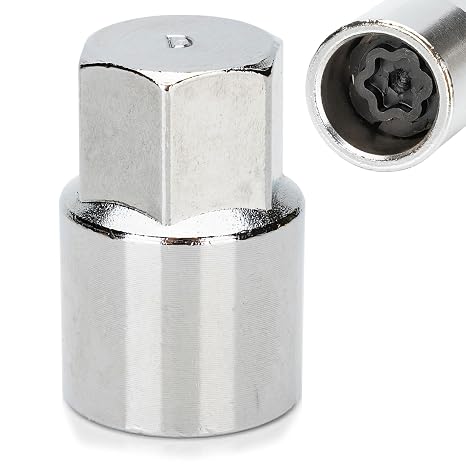 Upgrade D-Wheel Lug Nut Removal Tool, Professional Locking Lug Nuts Key