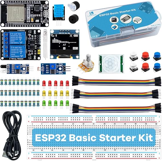 LAFVIN ESP32 ESP-32S WiFi I OT Geliştirme Panosu için Temel Başlangıç Kiti Arduino IDE ile Uyumlu Öğretici