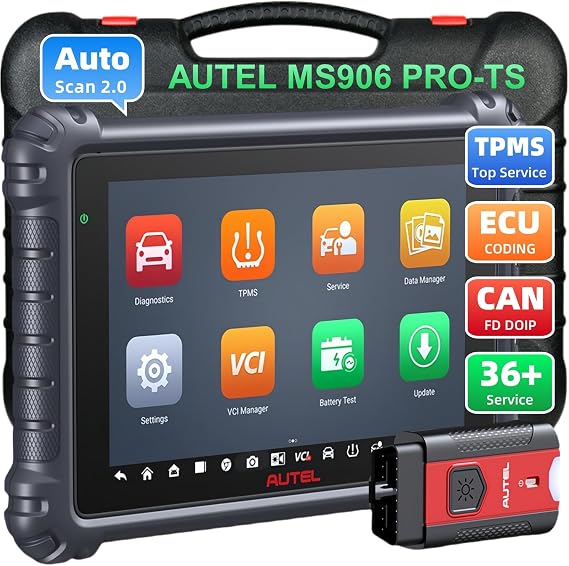 Autel MaxiSys MS906 Pro-TS OBD2 Diagnostic Scanner with Full TPMS Function