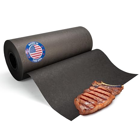 Black Butcher Paper 18" x 12000" (1000 feet) - USA-Made Natural Paper Roll