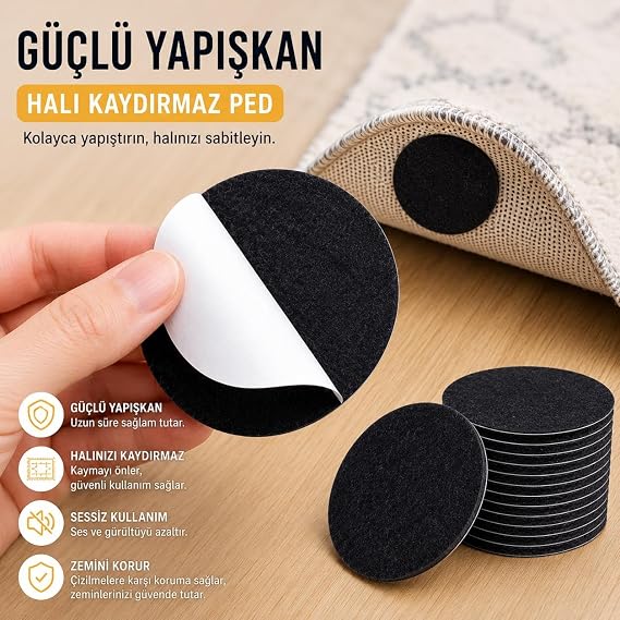halı kilim kaydırmaz çırt 10 set
