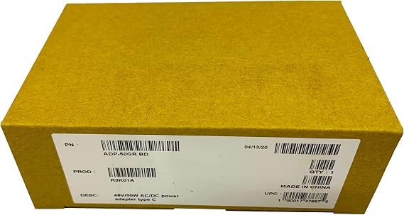 HPE 12V/36W AC/DC Power Adapter Type C