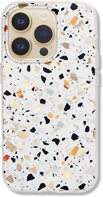 Sonix Case for iPhone 14 Pro Max | 10ft Drop Tested | Terrazzo Marble Phone Case for Women | Confetti