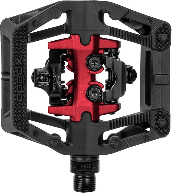 XPEDO GFX Neo Clipless Bike Pedals for Trail & Enduro, SPD Compatible